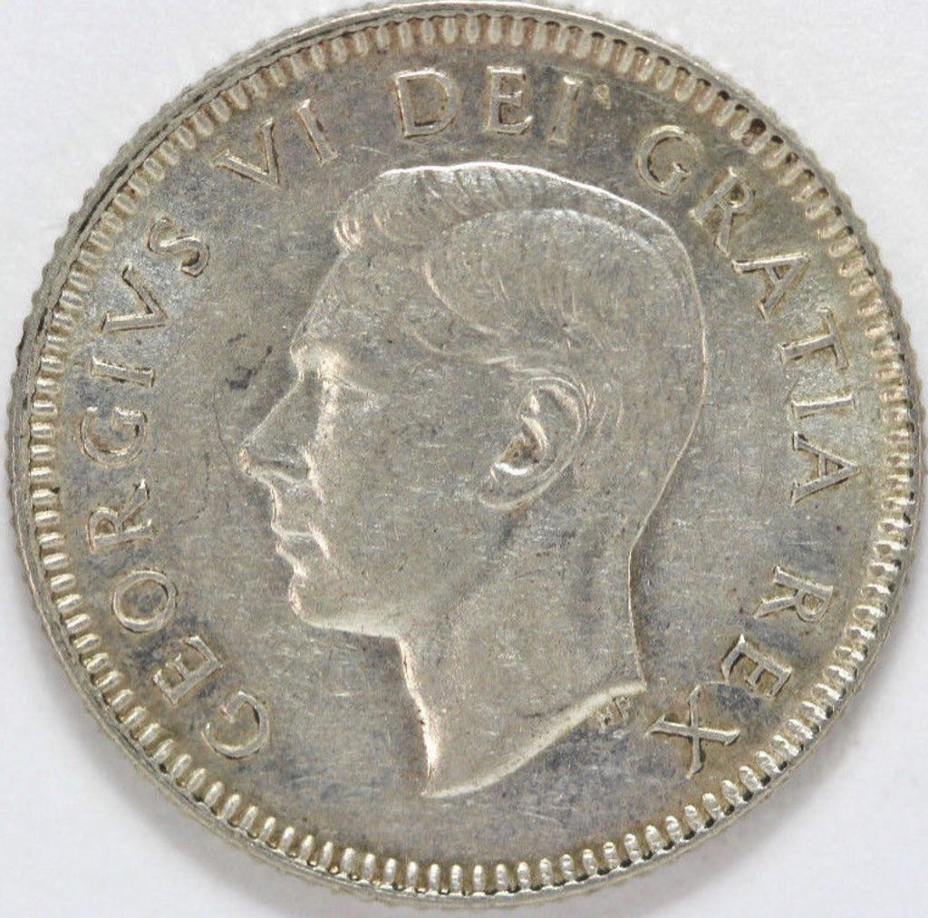 Canadian Silver 10 Cent Coin  coin collectible - Main Image 2