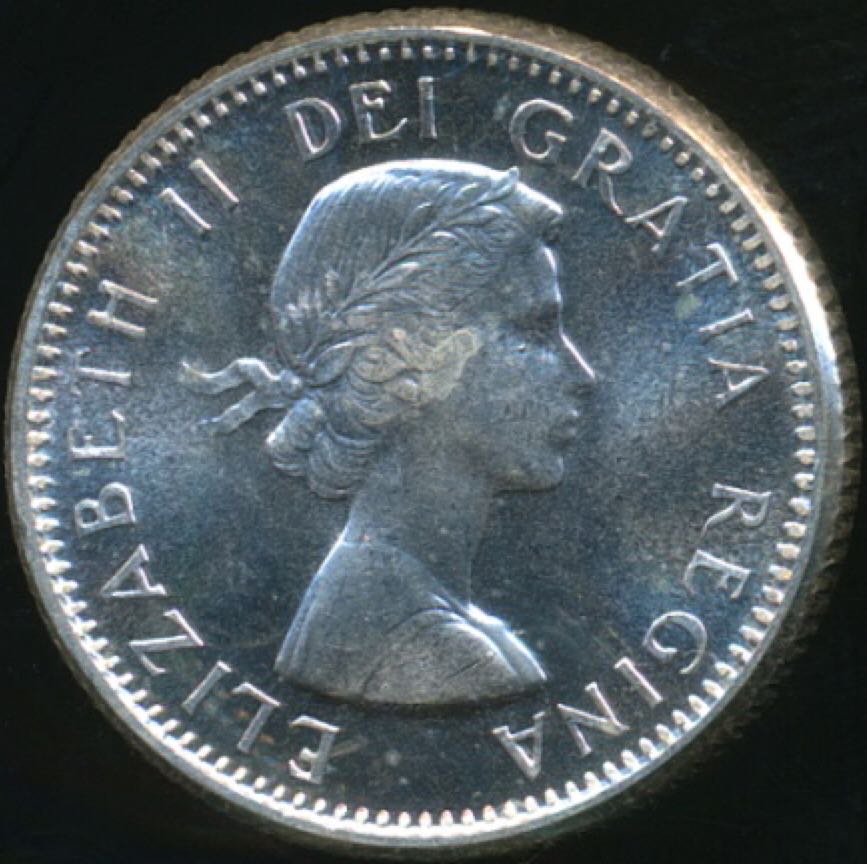 Canadian Silver 10 Cent Coin  coin collectible - Main Image 2