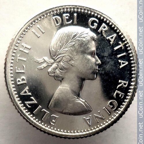 Canadian Silver 10 Cent Coin  coin collectible - Main Image 2