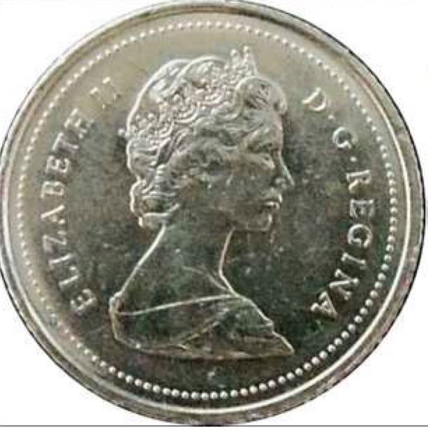 1-Canadian, 10 Cent 1986  coin collectible - Main Image 2