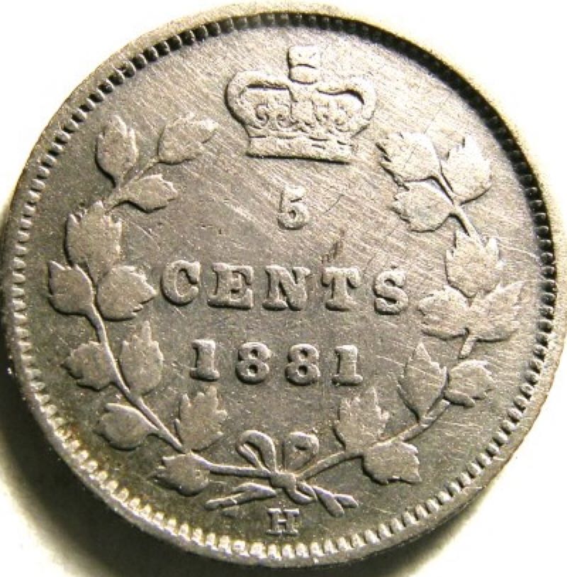 Roll Of Canadian 10 Cent Coins