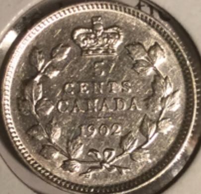 Canadian Silver 10 Cent Coin 1965