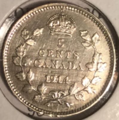 Book - Canadian Silver 5 Cent Coin  coin collectible - Main Image 1