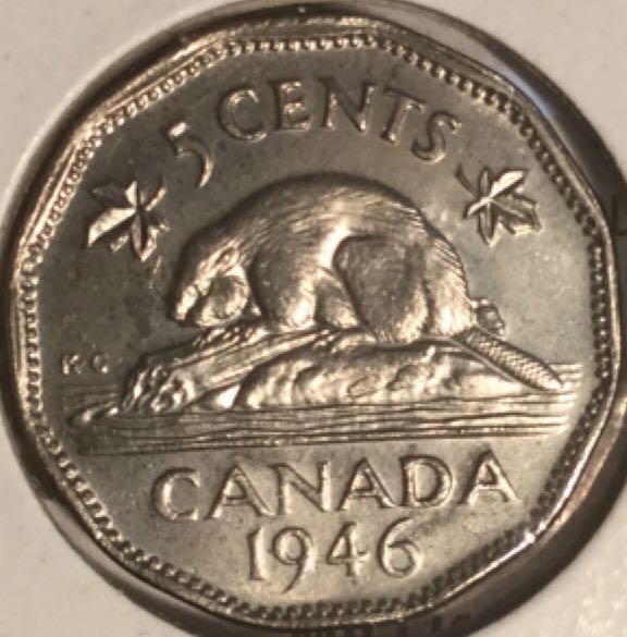 Canadian Copper 1 Cent Coin 1952
