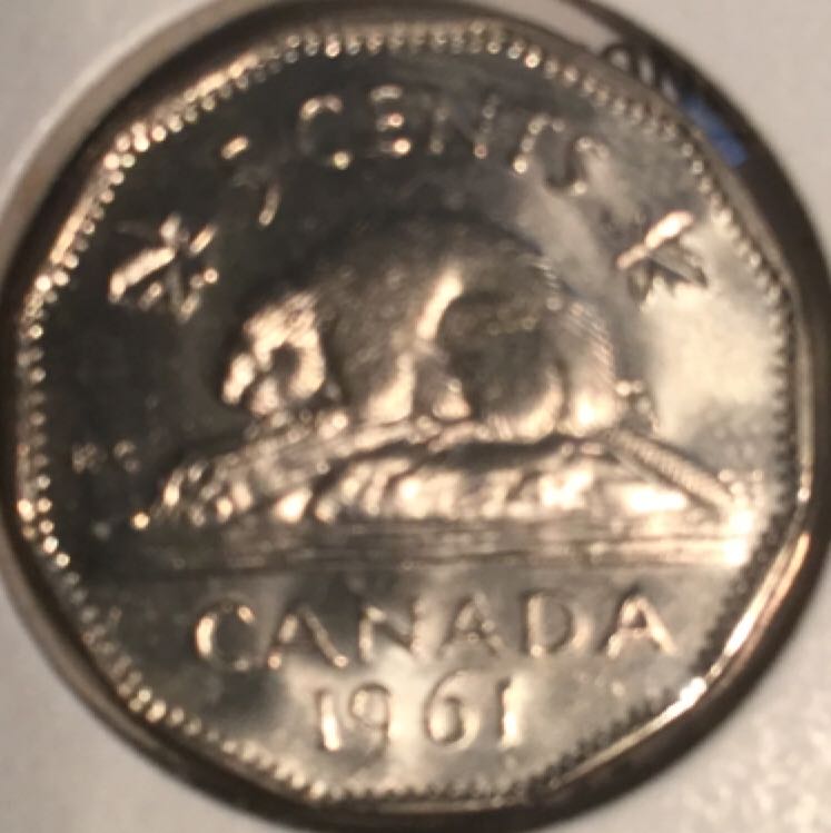 Canadian Nickel 25 Cent Coin