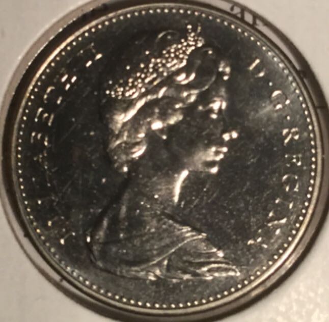 1-Canadian Nickel, 1966  coin collectible - Main Image 2
