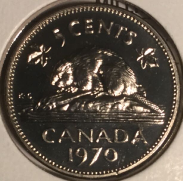 Canadian Copper 1 Cent Coin 1953