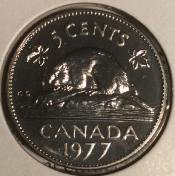 Book - Canadian Nickel 5 Cent Coin