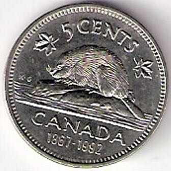 Book - Canadian Nickel 5 Cent Coin coin collectible - Main Image 1