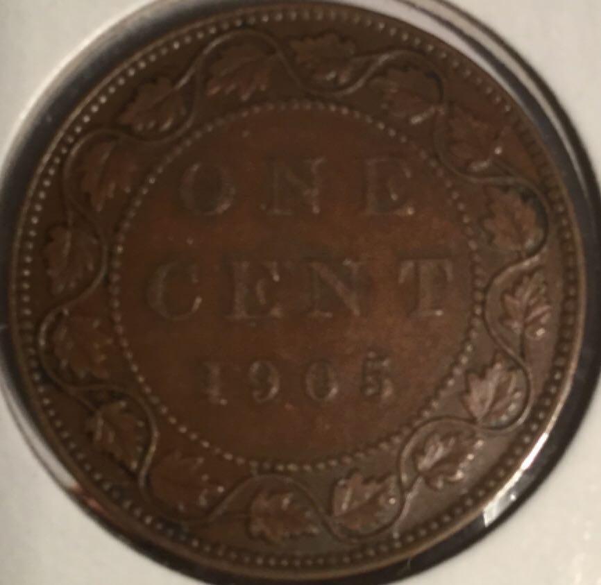 Roll Of Canadian Pennies