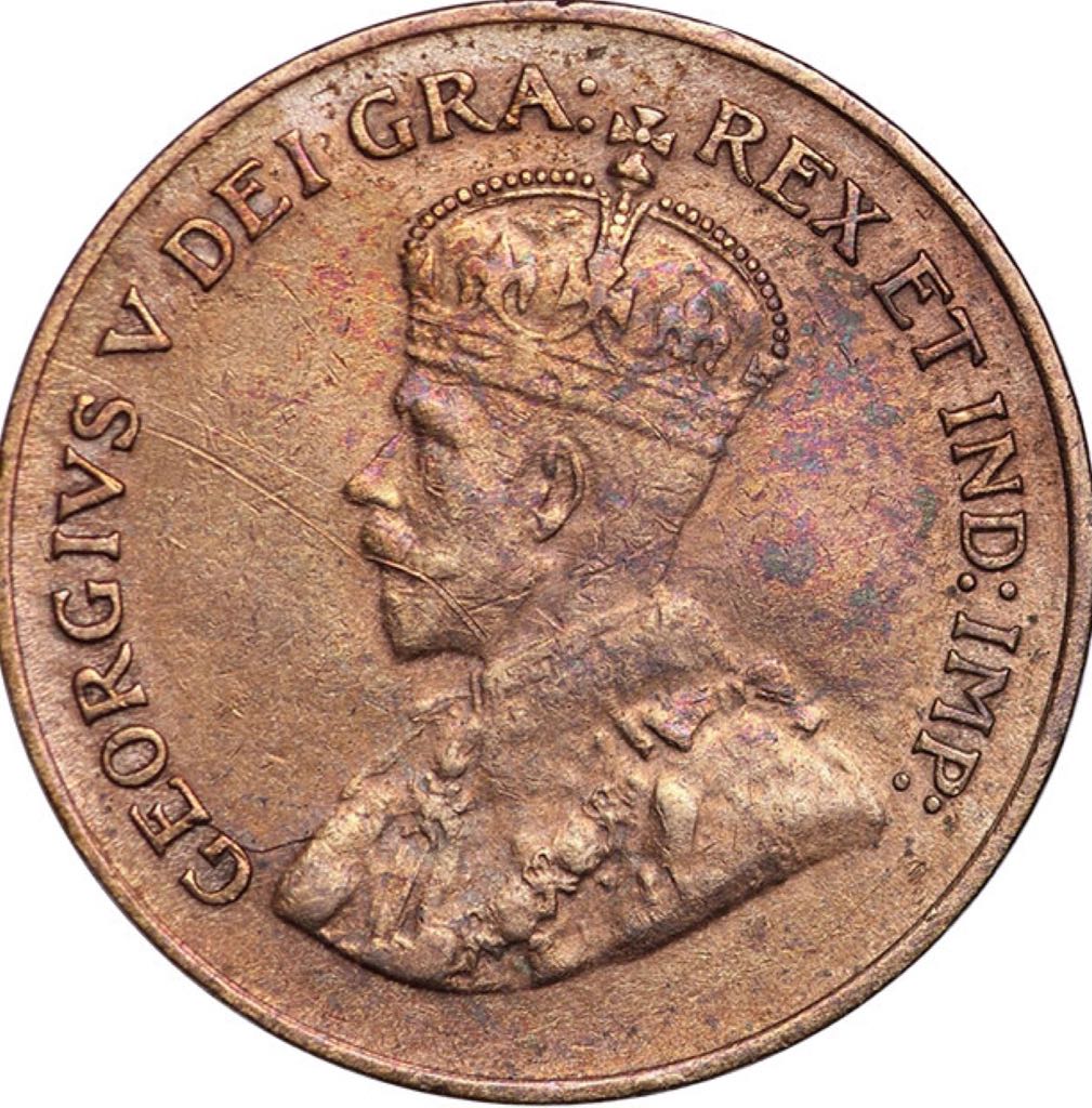 Roll Of Canadian Pennies  coin collectible - Main Image 2