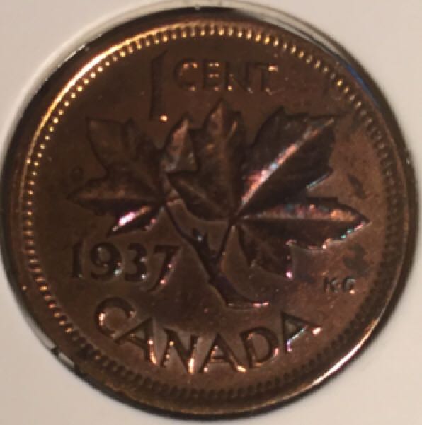 Canadian Nickel 5 Cent Coin 1947