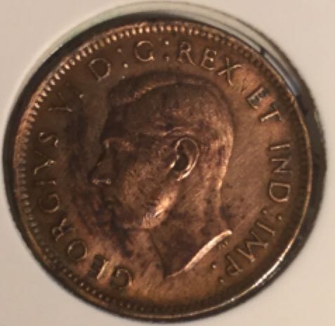 1-Canadian 1 Cent, 1942  coin collectible - Main Image 2