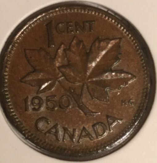 Roll Of Canadian 5 Cent Coins