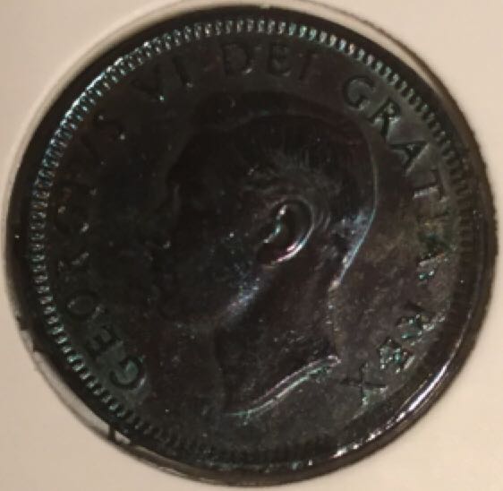 Canadian Copper 1 Cent Coin  coin collectible - Main Image 2