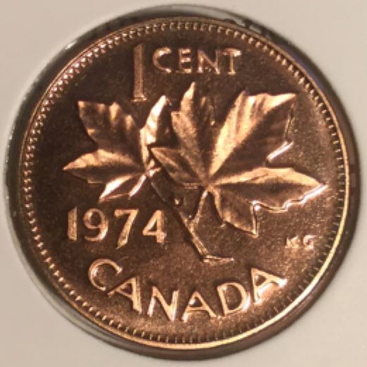 Roll Of Canadian 25 Cent Coins