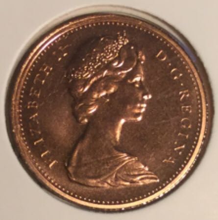1-Canadian 1 Cent, 1977  coin collectible - Main Image 2