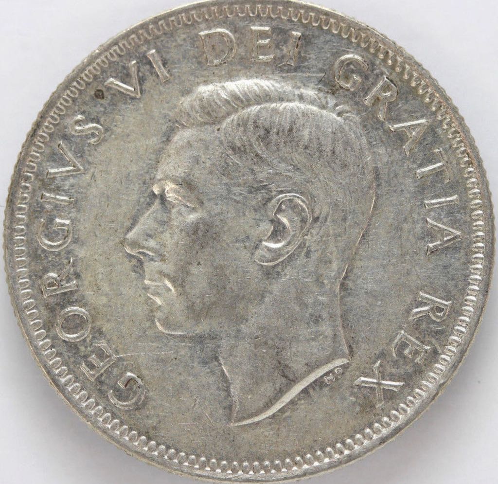 Roll Of Canadian Silver 25 Cent Coins  coin collectible - Main Image 2