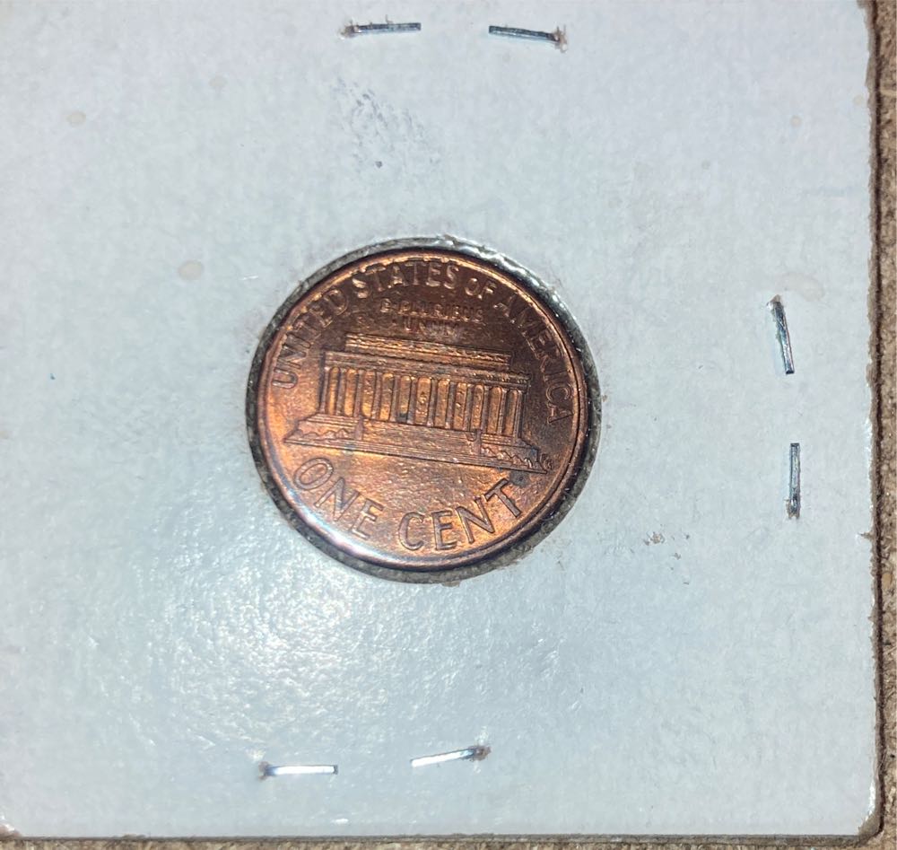 1989 D Penny  coin collectible - Main Image 3