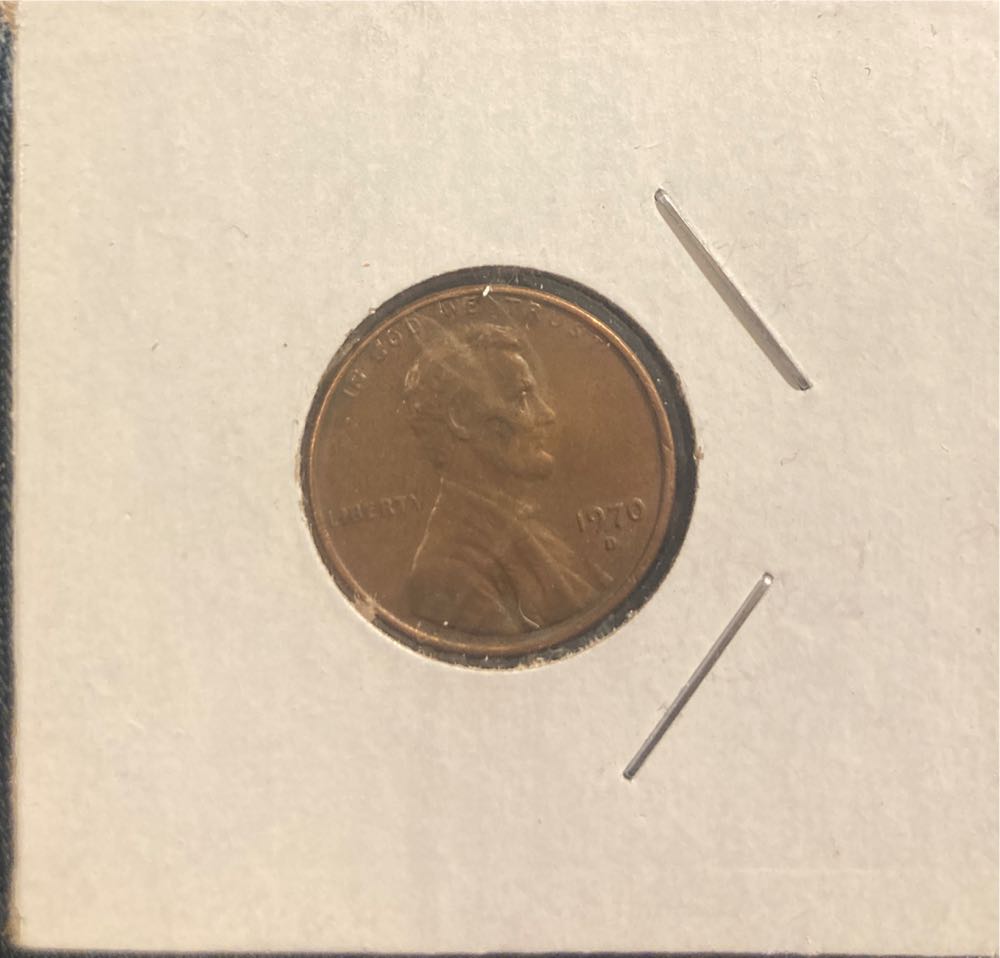 1970 D Penny  coin collectible - Main Image 3
