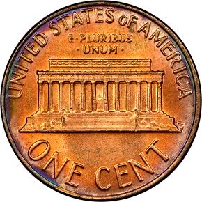 Lincoln Memorial Cent 1977  coin collectible - Main Image 2