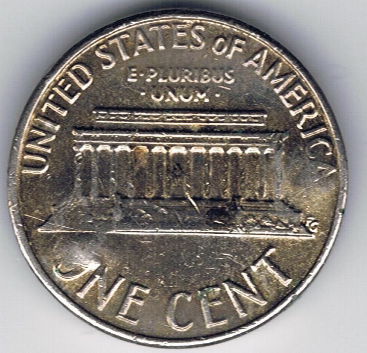 1976 D Penny  coin collectible - Main Image 2