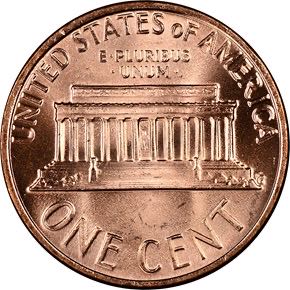 Lincoln Memorial Cent 1975  coin collectible - Main Image 3