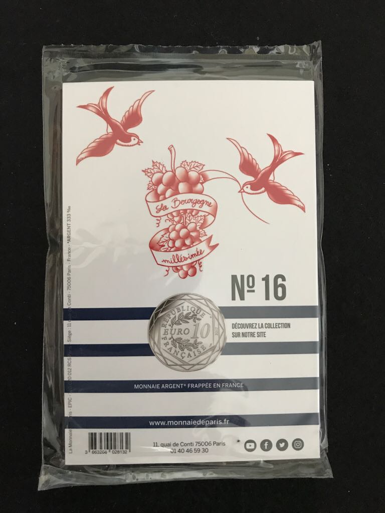 Jean Paul Gaultier La France - No. 16 Vintage Burgundy  coin collectible - Main Image 2