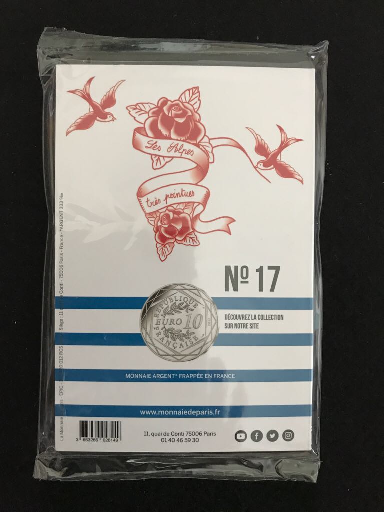 Jean Paul Gaultier La France - No. 17 Pointed Alpes  coin collectible - Main Image 2