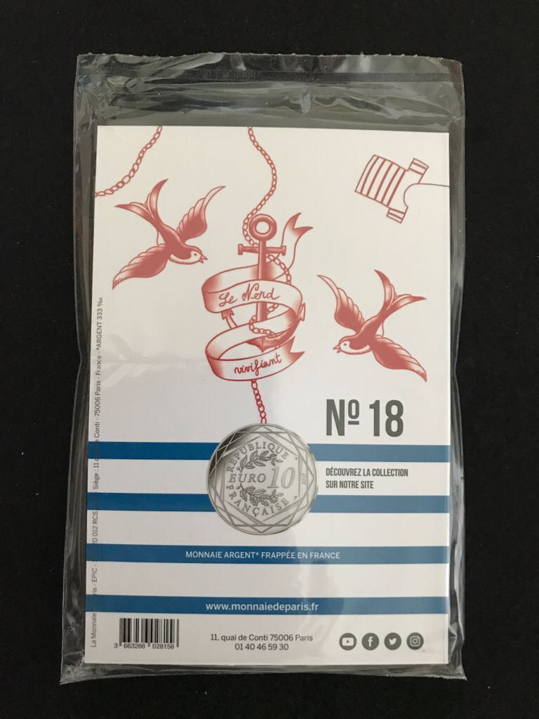 Jean Paul Gaultier La France - No. 18 Invigorating Normandy  coin collectible - Main Image 2