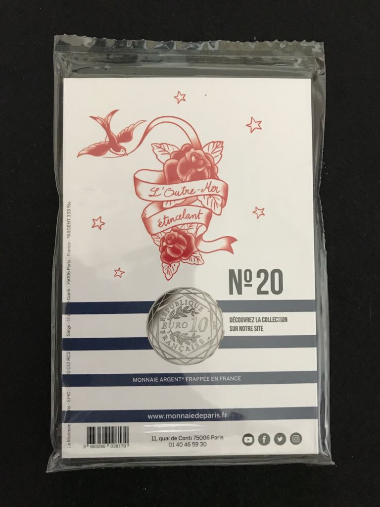 Jean Paul Gaultier La France - No. 20 Scintillating Overseas  coin collectible - Main Image 2
