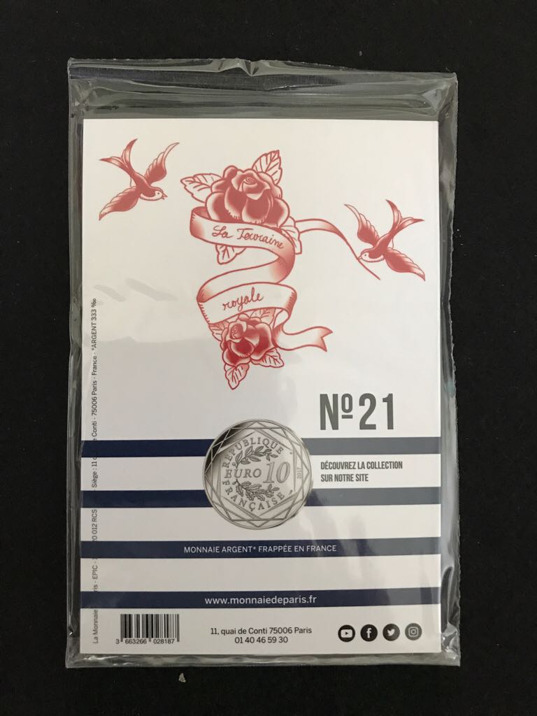 Jean Paul Gaultier La France - No. 21 Royal Touraine  coin collectible - Main Image 2