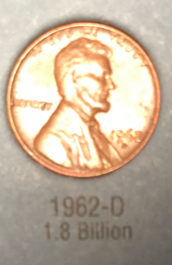 1962 Penny  coin collectible - Main Image 1