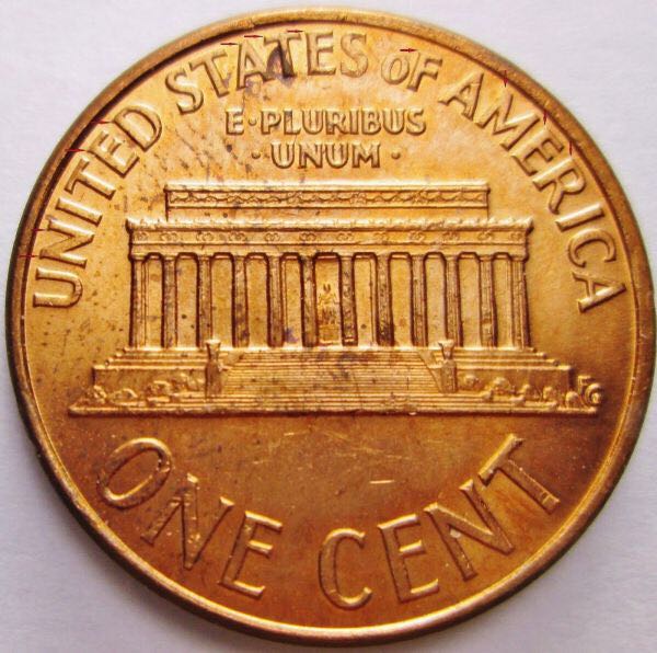 1974 S Penny  coin collectible - Main Image 2