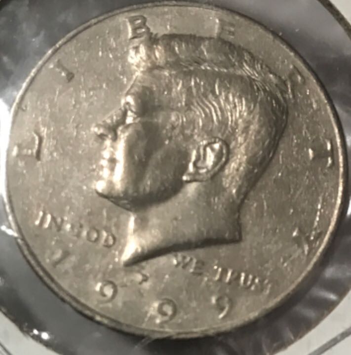 Canadian Steel 5 Cent Coin 1955