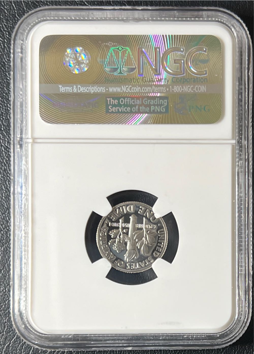 1968 S Proof Dime  coin collectible - Main Image 2