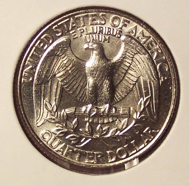 1992 P Washington Quarter  coin collectible - Main Image 2