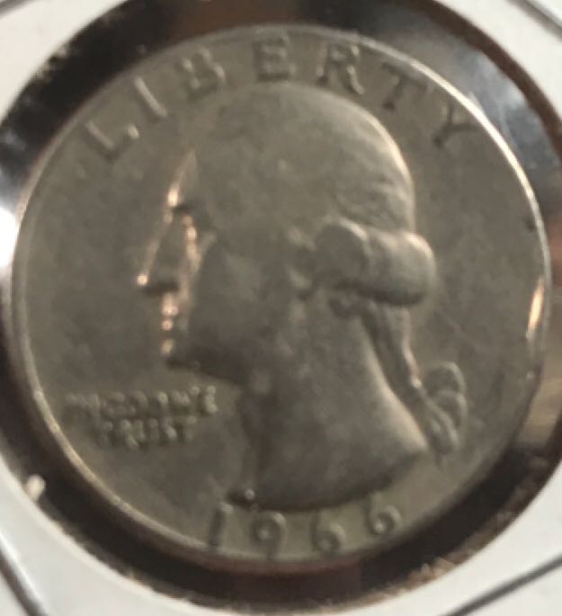 1966 Washington Quarter  coin collectible - Main Image 2