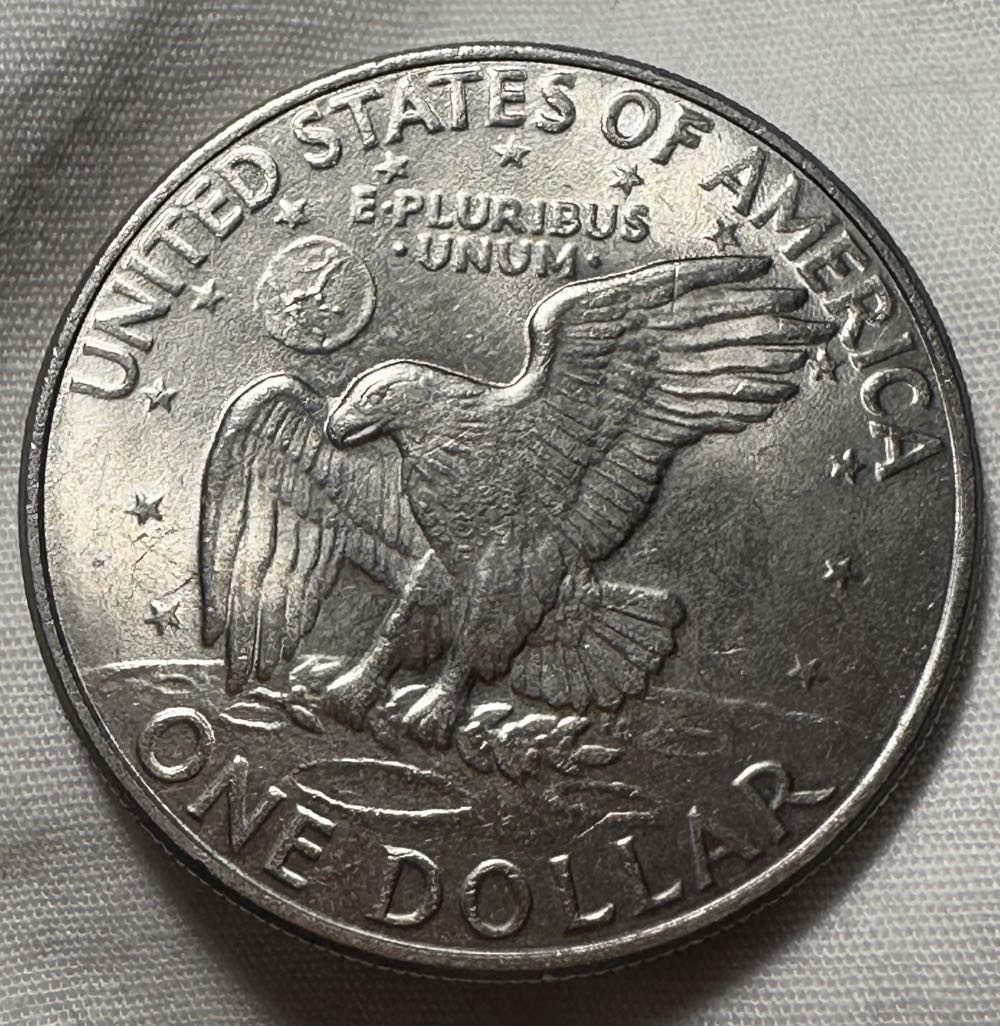 Eisenhower Dollar 1971.D  coin collectible - Main Image 2