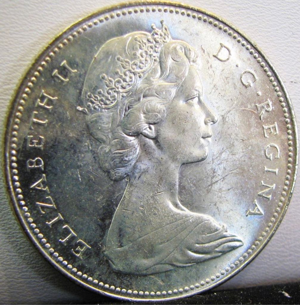 Roll Of Canadian Silver Dollars  coin collectible - Main Image 2