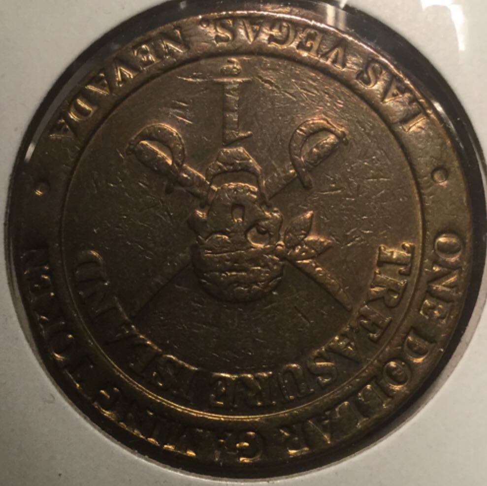 Las Vegas Slot Machine - Treasure Island  coin collectible - Main Image 2
