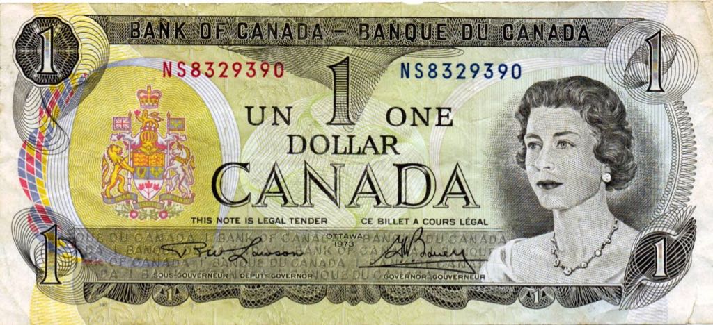 Canadian Silver 10 Cent Coin 1961