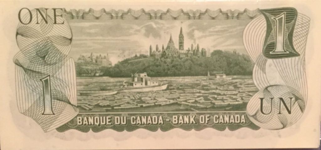 Canadian Unc 1 Dollar Bank Notes - Consecutive Serial Numbers  coin collectible - Main Image 2