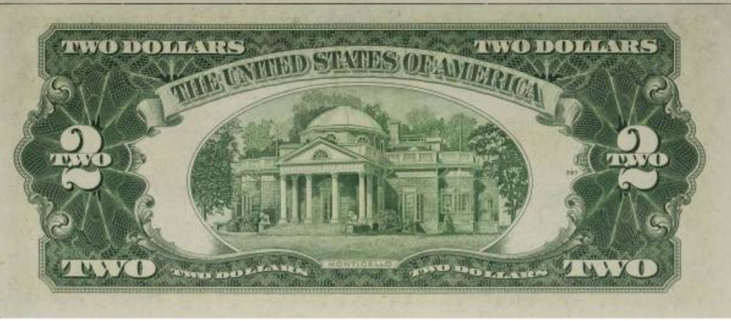 American 2 Dollar Bank Note  coin collectible - Main Image 2