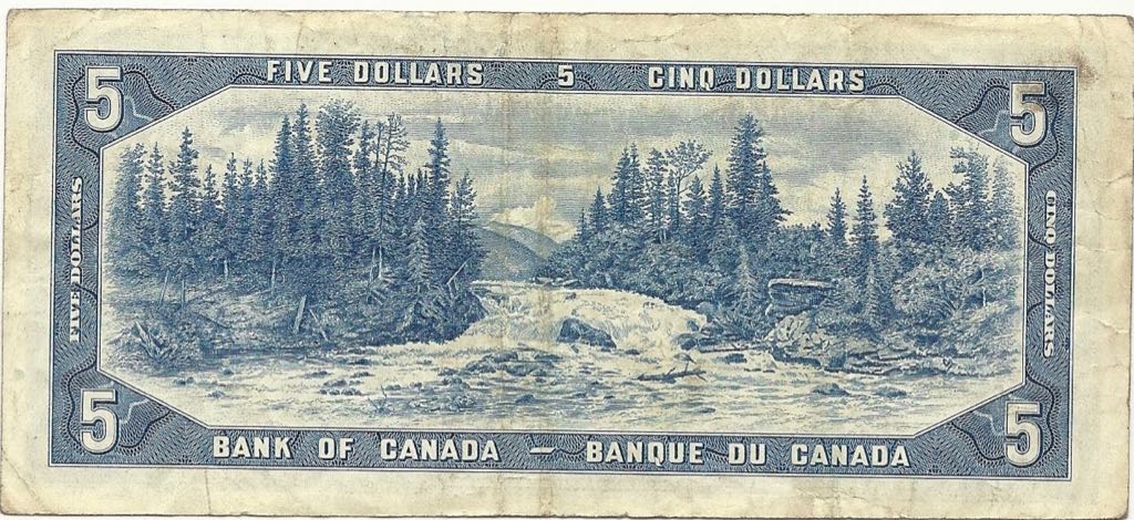 Canadian 5 Dollar Bank Notes  coin collectible - Main Image 2
