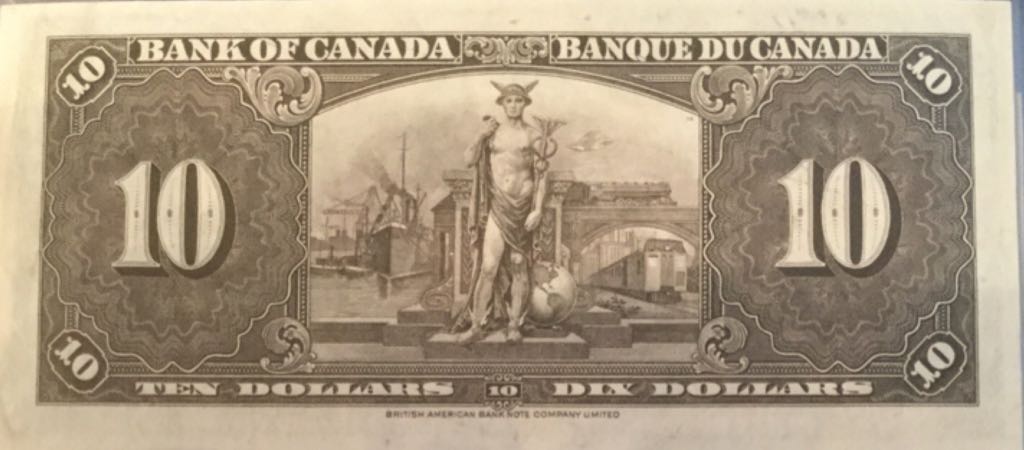 Canadian 10 Dollar Bank Notes  coin collectible - Main Image 2