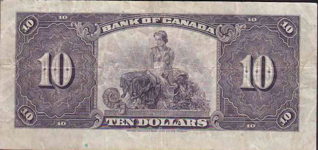 Canadian 10 Dollar Bank Notes  coin collectible - Main Image 2