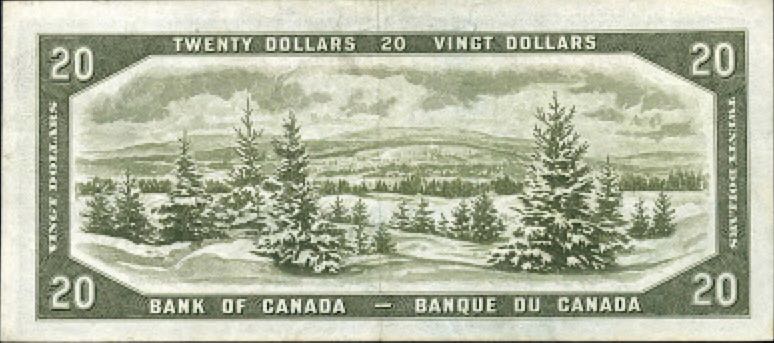 Canadian 20 Dollar Bank Notes  coin collectible - Main Image 2