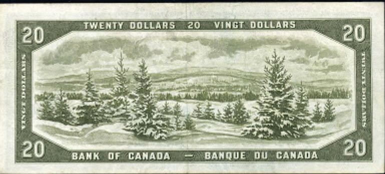 Canadian 20 Dollar Bank Notes  coin collectible - Main Image 2