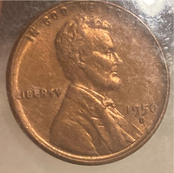 Lincoln 1950 D  coin collectible - Main Image 3